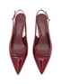 Detail View - Click To Enlarge - PEDDER RED - Lily 50 Leather Slingbacks Pumps