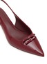 Detail View - Click To Enlarge - PEDDER RED - Lily 50 Leather Slingbacks Pumps