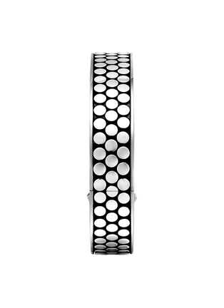 Detail View - Click To Enlarge - JOHN HARDY - Dot Sterling Silver Hinged Bangle — Size M