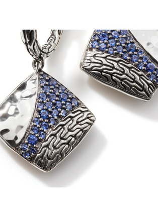  - JOHN HARDY - Classic Chain Sterling Silver Sapphire Drop Earrings