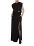 Figure View - Click To Enlarge - WE11DONE - Elasticated Cotton Maxi Skirt