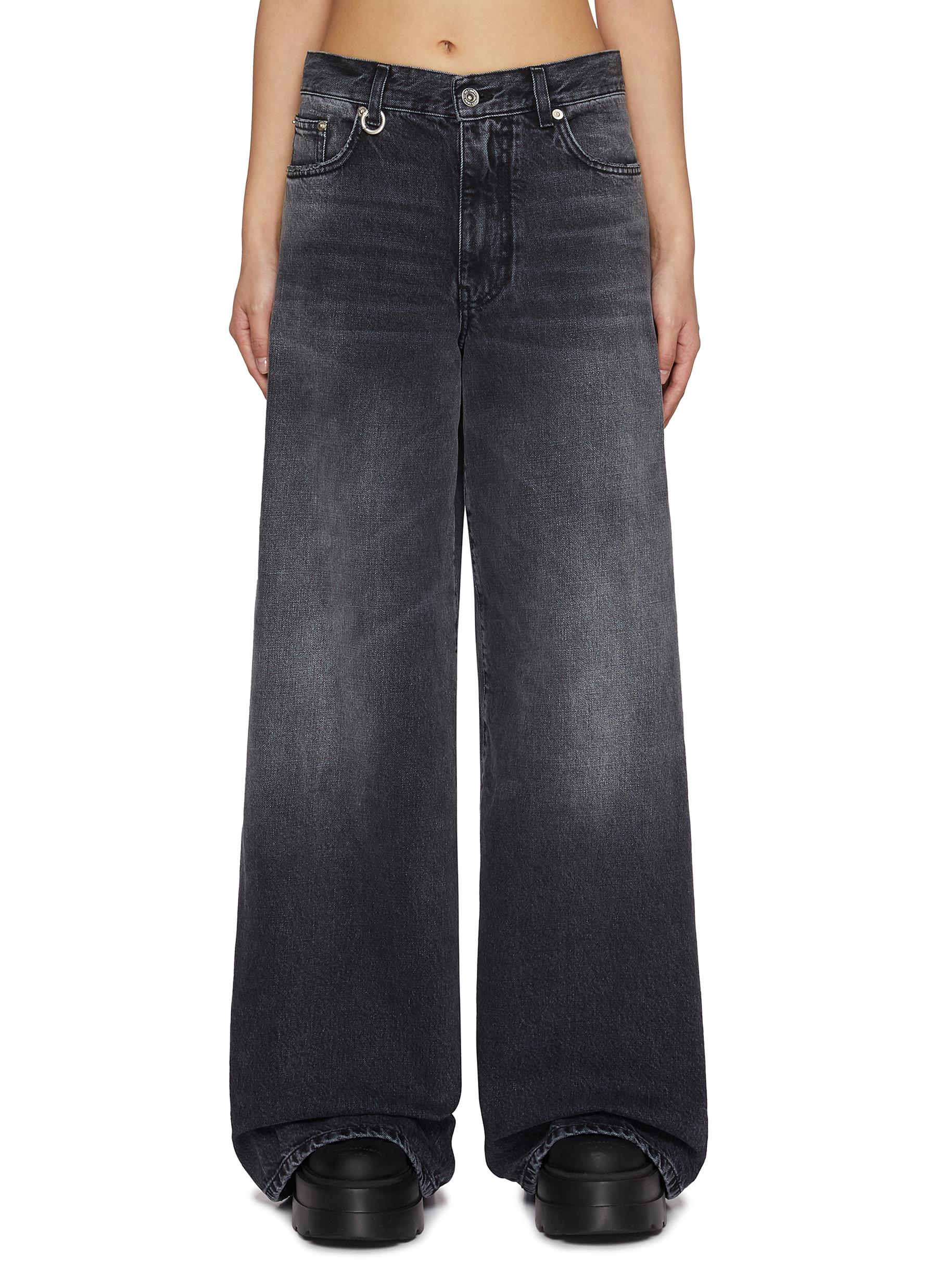 【PORTERNA】Dayden washing wide jeans PORTERNA(ポルテナ) - デイデンウォッシュ加工ワイドジーンズ
