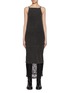 Main View - Click To Enlarge - WE11DONE - Sleeveless Layered Midi Dress