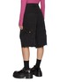 Back View - Click To Enlarge - WE11DONE - Military Vintage Cotton Cargo Shorts