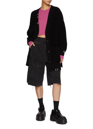 WE11DONE | Military Vintage Cotton Cargo Shorts