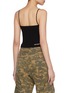 Back View - Click To Enlarge - WE11DONE - Tight Knit Bustier Tank Top