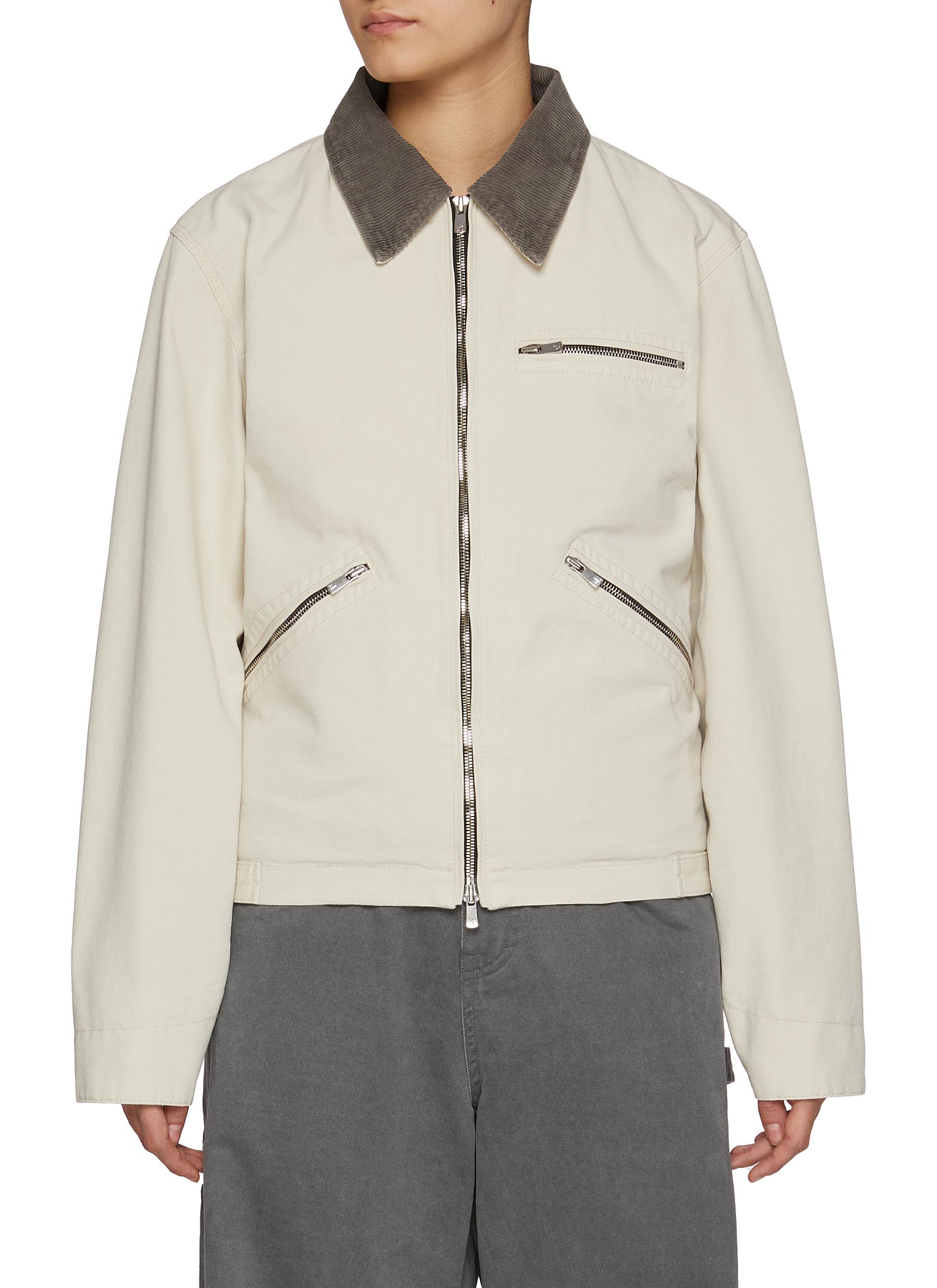 TONYWACK | Corduroy Collar Cotton Work Jacket | Women | Lane