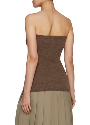 Back View - Click To Enlarge - TONYWACK - Knitted Wool Blend Bustier