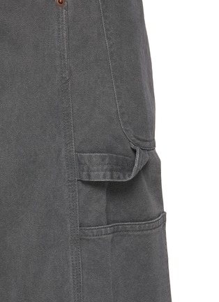  - TONYWACK - Washed Wide Leg Cotton Work Pants