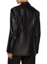 Back View - Click To Enlarge - TONYWACK - Single Breasted Leather Blazer