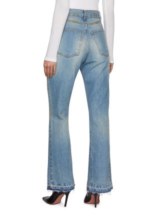 Back View - Click To Enlarge - TONYWACK - Reconstructed Flared Leg Jeans