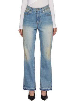 Main View - Click To Enlarge - TONYWACK - Reconstructed Flared Leg Jeans