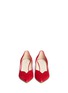 Figure View - Click To Enlarge - GIORGIO ARMANI BEAUTY - V-throat suede pumps