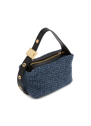 Detail View - Click To Enlarge - SACAI - Punched Denim Pochette Bag