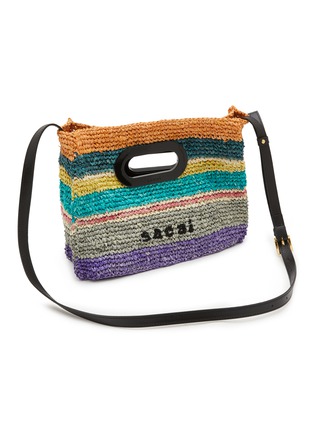 Detail View - Click To Enlarge - SACAI - Small Raffia New Shopper Bag