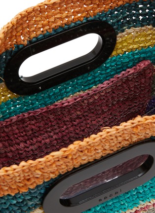 Detail View - Click To Enlarge - SACAI - Small Raffia New Shopper Bag