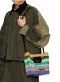 Figure View - Click To Enlarge - SACAI - Small Raffia New Shopper Bag