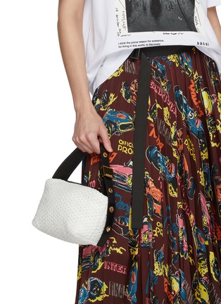 Figure View - Click To Enlarge - SACAI - Punched Denim Pochette Bag