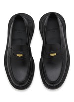 関税送料込Sacai Leather Loafers J.M. WESTON | x sacai Leather Penny Loafers | Women | Lane