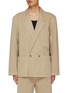 Main View - Click To Enlarge - LEMAIRE - Garment Dyed Denim Workwear Blazer