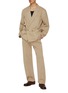 Figure View - Click To Enlarge - LEMAIRE - Garment Dyed Denim Workwear Blazer