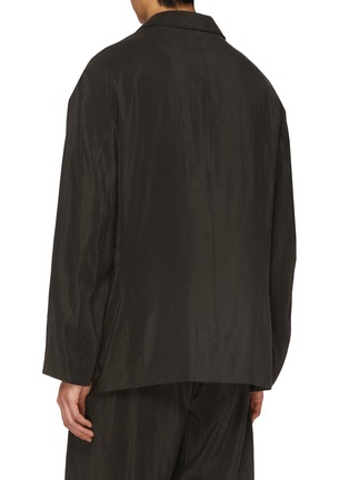 Back View - Click To Enlarge - LEMAIRE - Double Breasted Silk Blazer