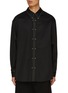 Main View - Click To Enlarge - LEMAIRE - Metal Accent Cotton Shirt