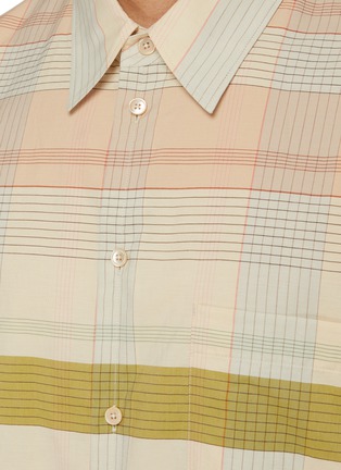  - LEMAIRE - School Check Cotton Shirt