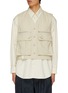 Main View - Click To Enlarge - LEMAIRE - Technical Water Repellent Cotton Gilet