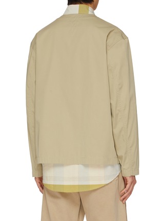 Back View - Click To Enlarge - LEMAIRE - Compact Cotton Twill Overshirt