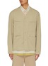 Main View - Click To Enlarge - LEMAIRE - Compact Cotton Twill Overshirt
