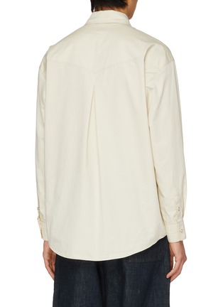 Back View - Click To Enlarge - LEMAIRE - Cotton Western Shirt