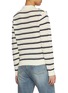 Back View - Click To Enlarge - DUNST - Unisex Open Collar Cotton Cardigan