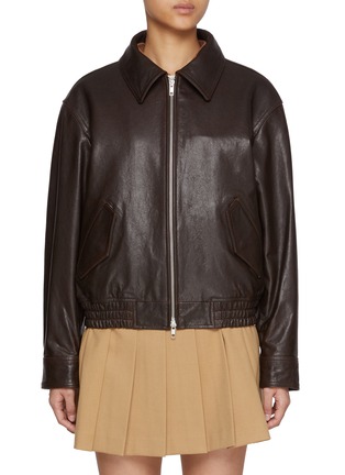 DUNST | Unisex Leather Blouson Jacket