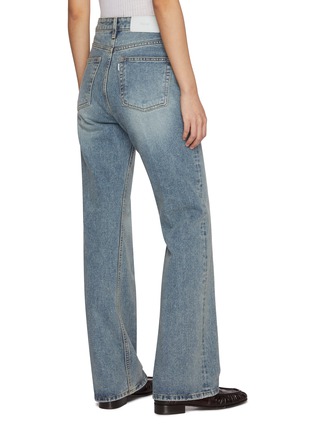 Back View - Click To Enlarge - DUNST - Semi Flared Light Wash Jeans