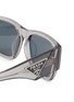 Detail View - Click To Enlarge - PRADA - Acetate Pillow Sunglasses