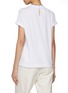 Back View - Click To Enlarge - BRUNELLO CUCINELLI - Monili Neckline T-shirt