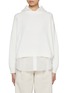 Main View - Click To Enlarge - BRUNELLO CUCINELLI - Gauze Layer Hoodie