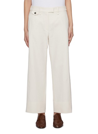 Main View - Click To Enlarge - BRUNELLO CUCINELLI - Cropped Straight Leg Pants