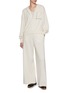 Figure View - Click To Enlarge - BRUNELLO CUCINELLI - Elasticated Wide Leg Track Pants