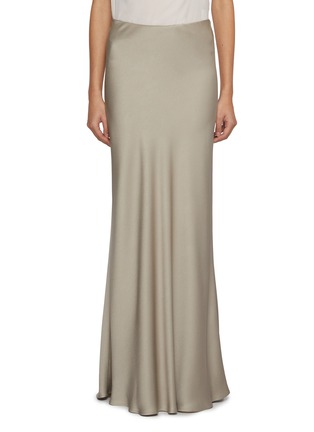 Main View - Click To Enlarge - BRUNELLO CUCINELLI - Elasticated Waistband Maxi Skirt