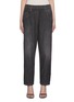 Main View - Click To Enlarge - BRUNELLO CUCINELLI - Elasticated Waist Slim Dark Wash Jeans