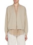 Main View - Click To Enlarge - BRUNELLO CUCINELLI - Sheer Layer Open Front Cotton Cardigan