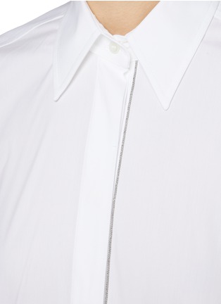  - BRUNELLO CUCINELLI - Monili Trim Shirt