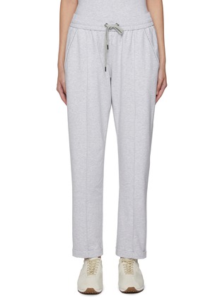 Main View - Click To Enlarge - BRUNELLO CUCINELLI - Monili Detail Fleece Joggers