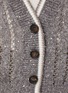  - BRUNELLO CUCINELLI - Sequin Embellished Linen Blend Cardigan