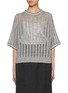 Main View - Click To Enlarge - BRUNELLO CUCINELLI - Sequin Knit Sweater