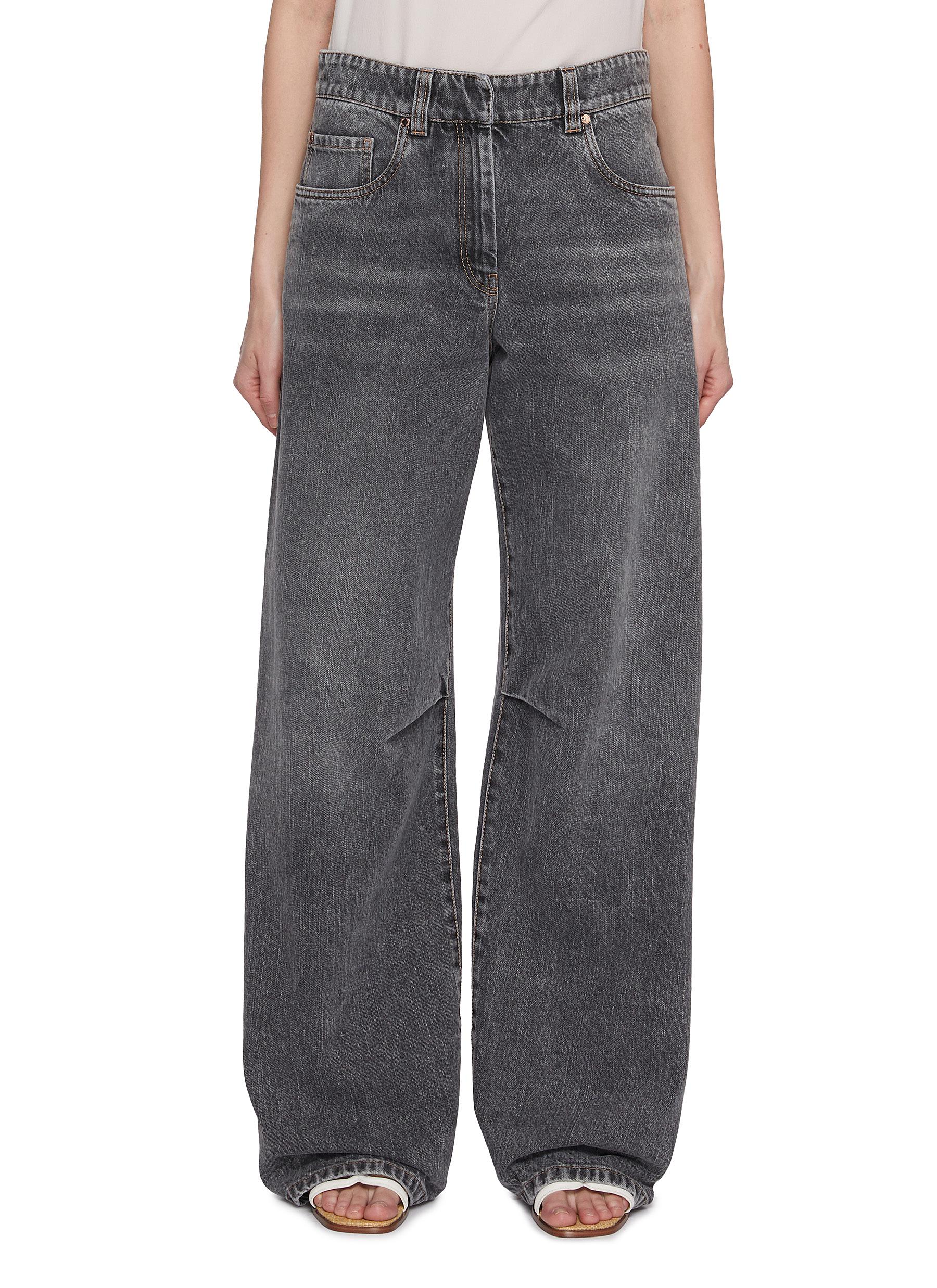 BRUNELLO CUCINELLI | Vintage Wide Leg Jeans | Women | Lane