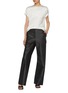 Figure View - Click To Enlarge - BRUNELLO CUCINELLI - Round Neck Silk Blend Top