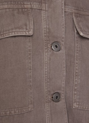  - BRUNELLO CUCINELLI - Dyed Cotton Linen Workwear Shirt